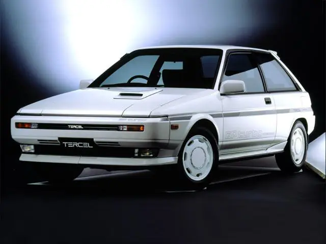 Toyota Tercel (EL30, EL31) 3 поколение, хэтчбек 3 дв. (05.1986 - 04.1988)